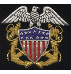 USA Embroidered Badge